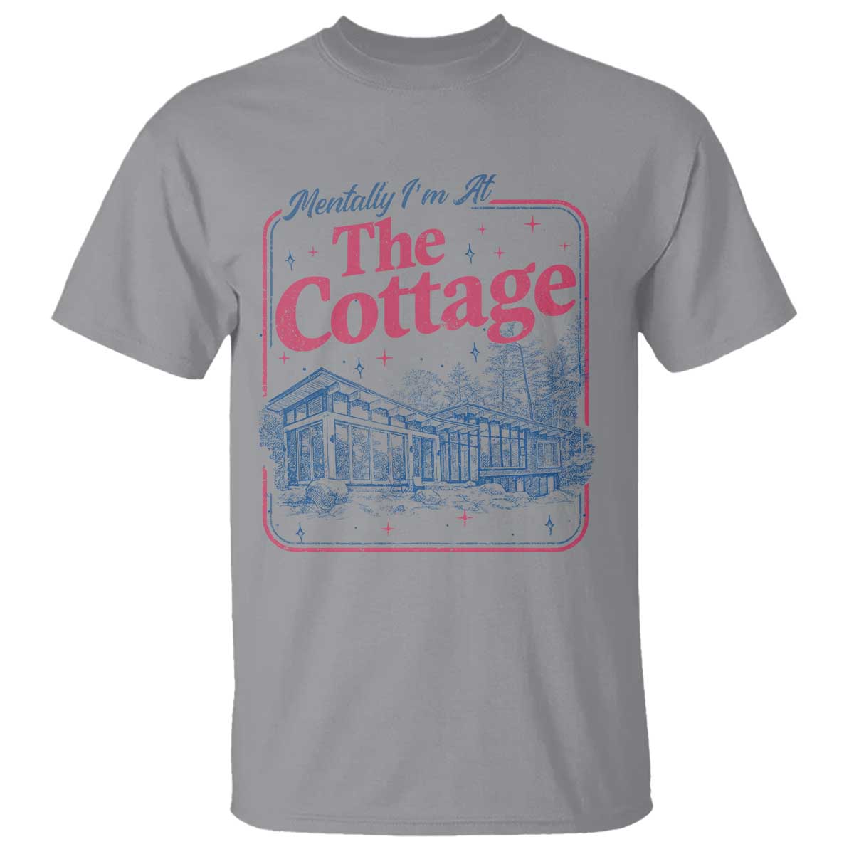 Team Hollanov Fan T Shirt Mentally Im At The Cottage LGBT Romance Hockey