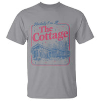Team Hollanov Fan T Shirt Mentally Im At The Cottage LGBT Romance Hockey