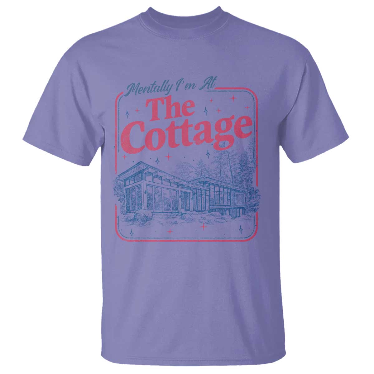 Team Hollanov Fan T Shirt Mentally Im At The Cottage LGBT Romance Hockey