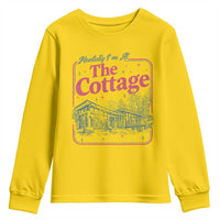 Team Hollanov Fan Youth Sweatshirt Mentally Im At The Cottage LGBT Romance Hockey