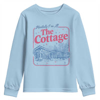Team Hollanov Fan Youth Sweatshirt Mentally Im At The Cottage LGBT Romance Hockey