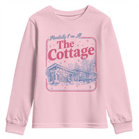Team Hollanov Fan Youth Sweatshirt Mentally Im At The Cottage LGBT Romance Hockey