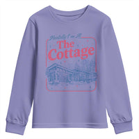 Team Hollanov Fan Youth Sweatshirt Mentally Im At The Cottage LGBT Romance Hockey