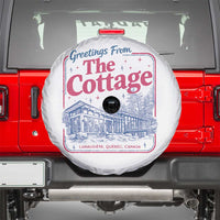 Coming To The Cottage Spare Tire Cover LGBT Romance Hockey Fan