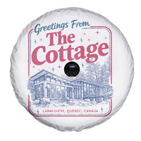 Coming To The Cottage Spare Tire Cover LGBT Romance Hockey Fan