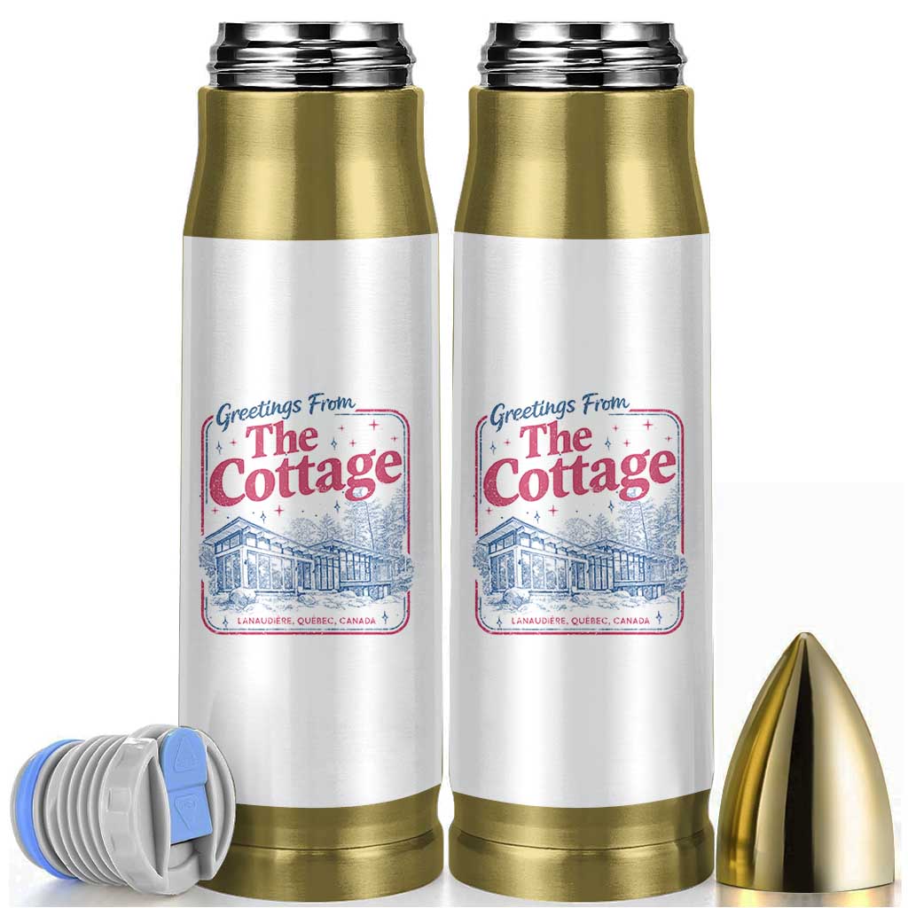 Coming To The Cottage Bullet Tumbler LGBT Romance Hockey Fan