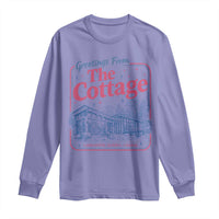 Coming To The Cottage Long Sleeve Shirt LGBT Romance Hockey Fan