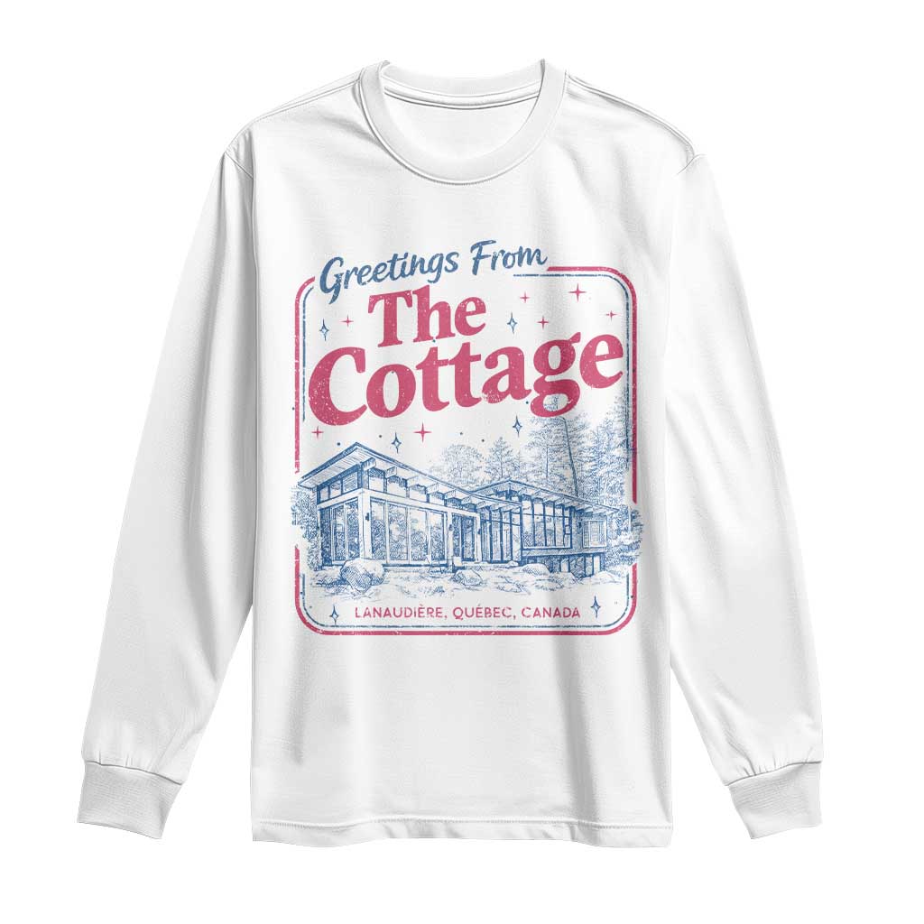 Coming To The Cottage Long Sleeve Shirt LGBT Romance Hockey Fan