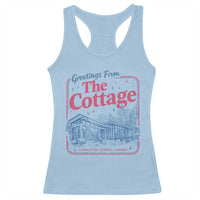 Coming To The Cottage Racerback Tank Top LGBT Romance Hockey Fan