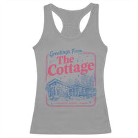 Coming To The Cottage Racerback Tank Top LGBT Romance Hockey Fan