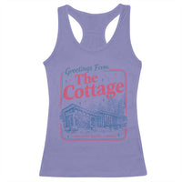 Coming To The Cottage Racerback Tank Top LGBT Romance Hockey Fan