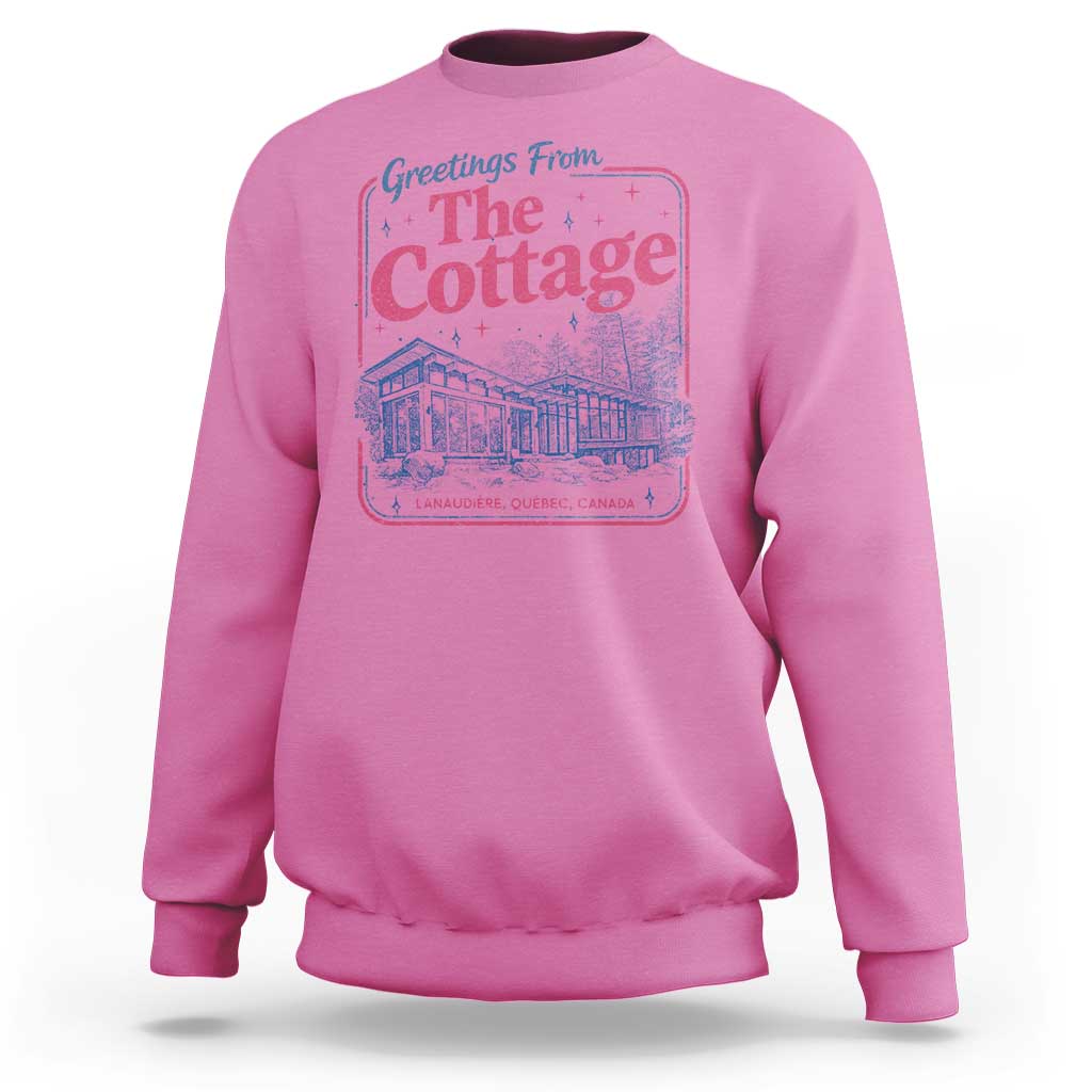 Coming To The Cottage Sweatshirt LGBT Romance Hockey Fan