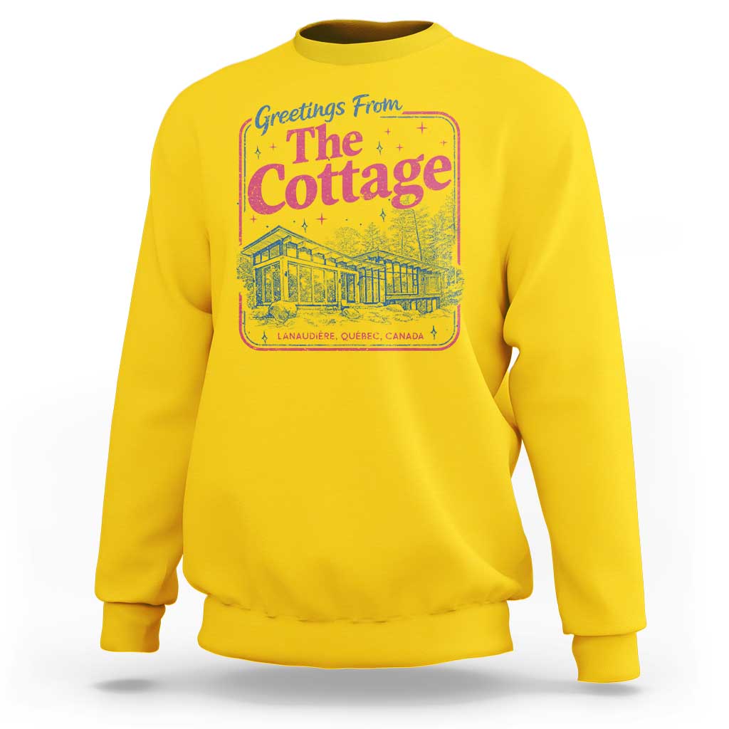 Coming To The Cottage Sweatshirt LGBT Romance Hockey Fan
