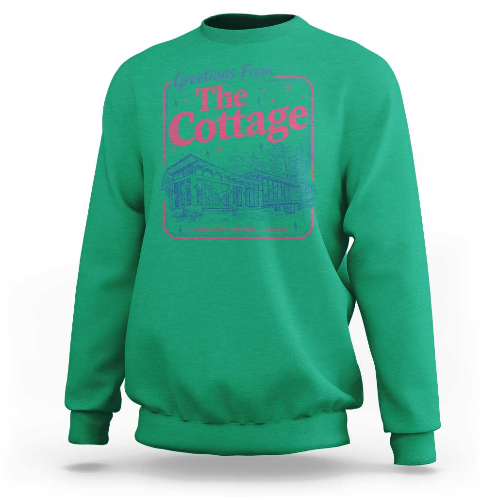Coming To The Cottage Sweatshirt LGBT Romance Hockey Fan