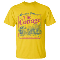 Coming To The Cottage T Shirt LGBT Romance Hockey Fan