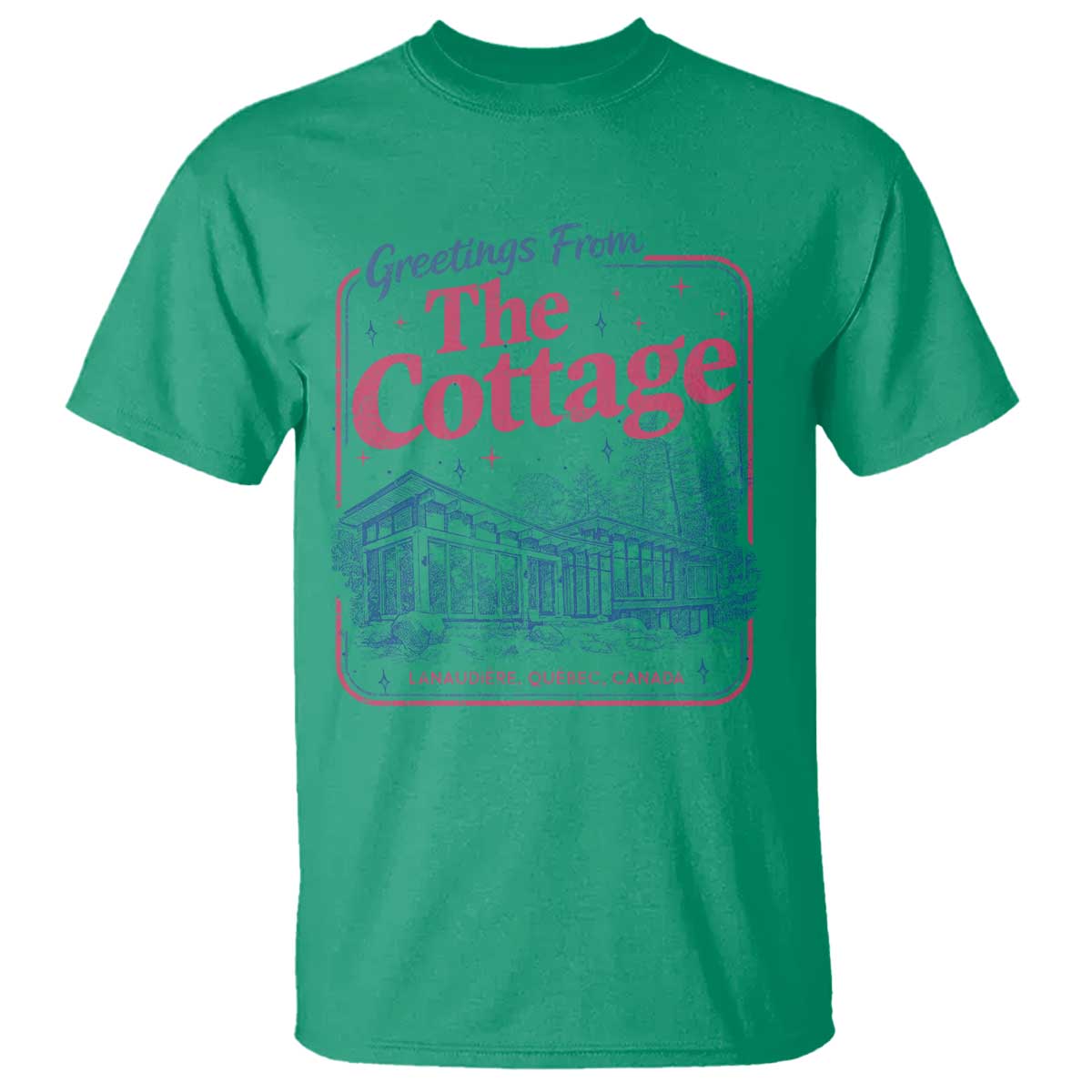 Coming To The Cottage T Shirt LGBT Romance Hockey Fan