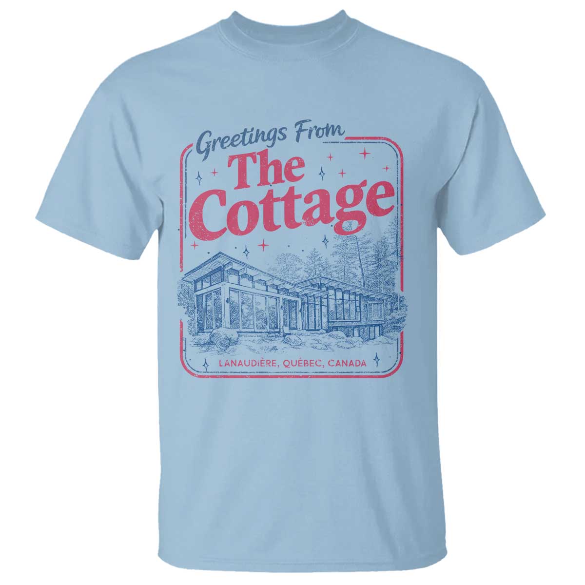 Coming To The Cottage T Shirt LGBT Romance Hockey Fan