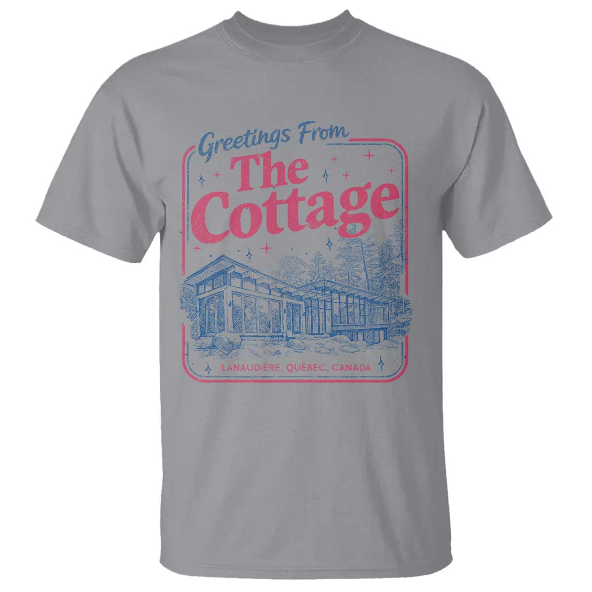 Coming To The Cottage T Shirt LGBT Romance Hockey Fan