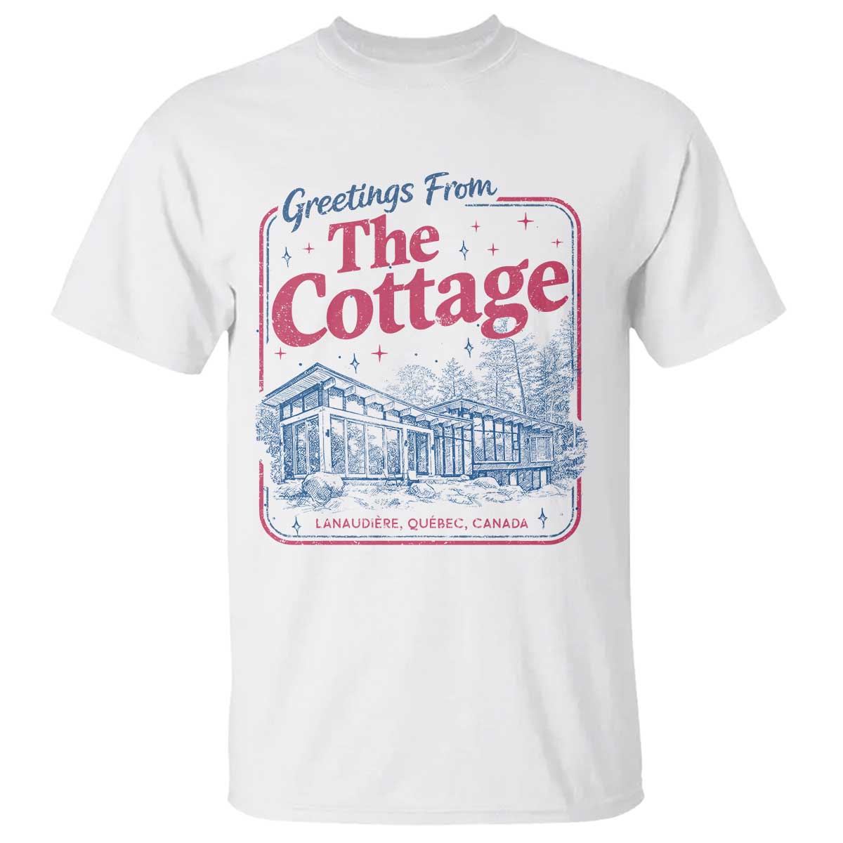 Coming To The Cottage T Shirt LGBT Romance Hockey Fan