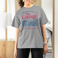 Coming To The Cottage T Shirt For Women LGBT Romance Hockey Fan