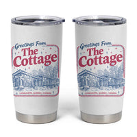 Coming To The Cottage Tumbler Cup LGBT Romance Hockey Fan
