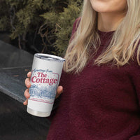Coming To The Cottage Tumbler Cup LGBT Romance Hockey Fan