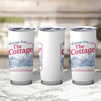 Coming To The Cottage Tumbler Cup LGBT Romance Hockey Fan