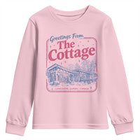 Coming To The Cottage Youth Sweatshirt LGBT Romance Hockey Fan