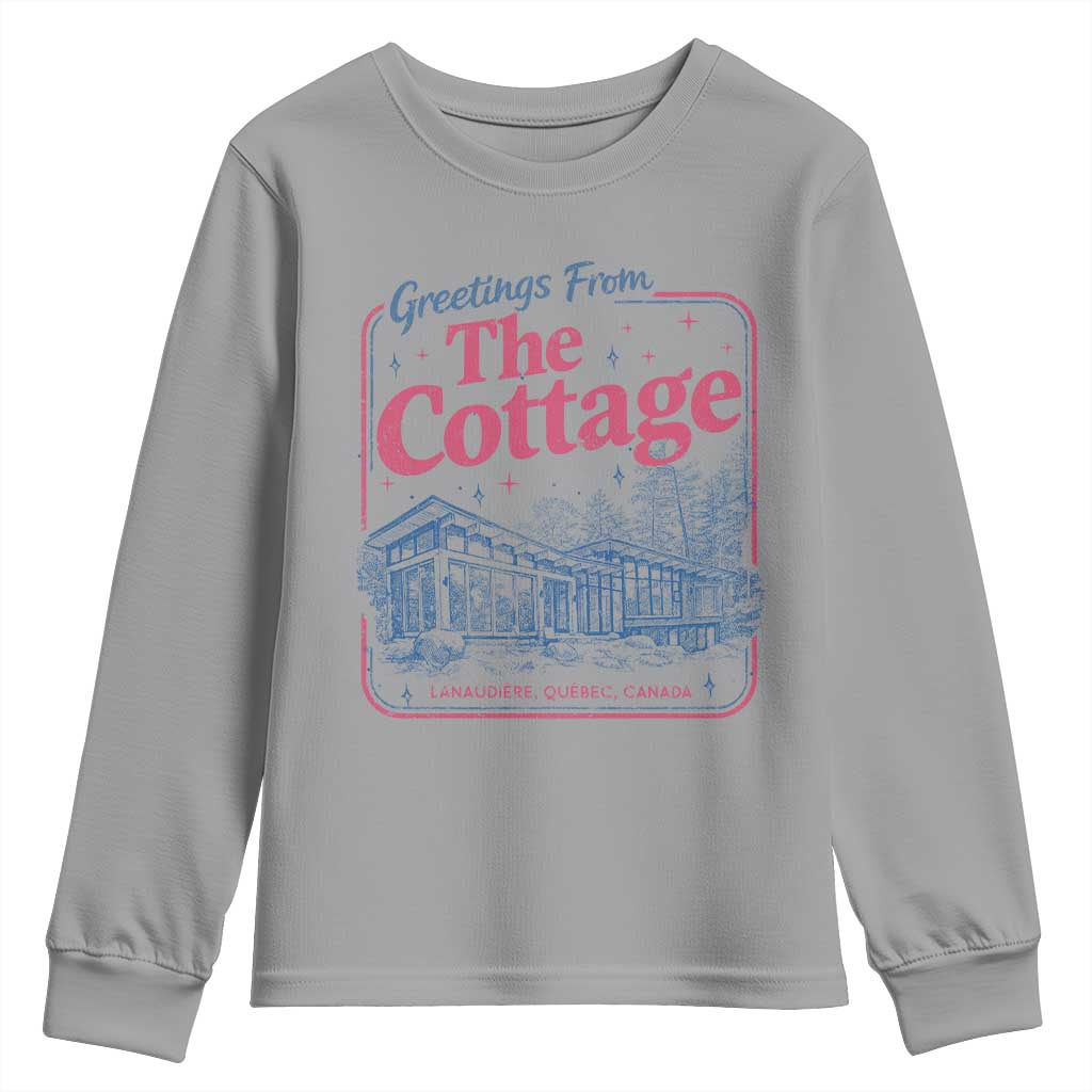 Coming To The Cottage Youth Sweatshirt LGBT Romance Hockey Fan