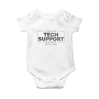 Tech Support Baby Onesie IT Support Programmer Engineer