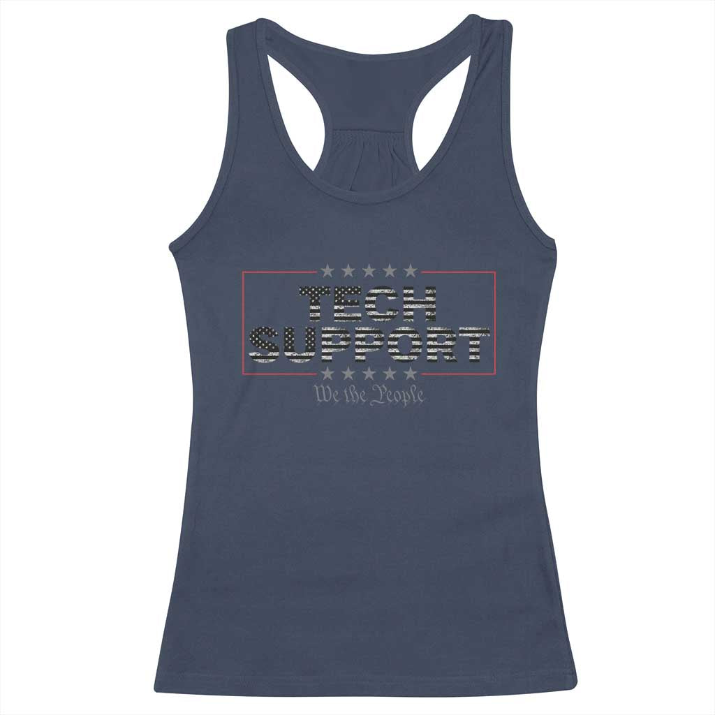 Tech Support Racerback Tank Top IT Support Programmer Engineer