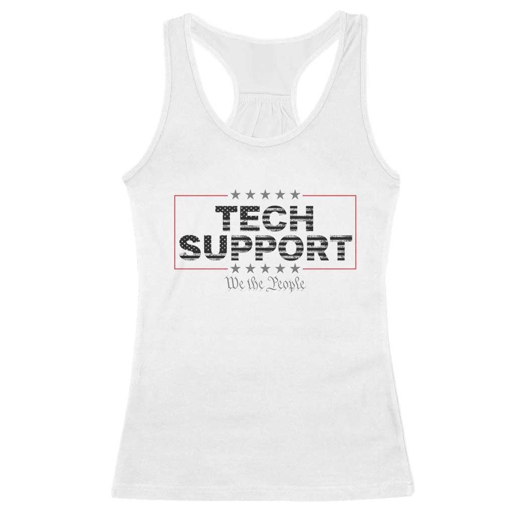 Tech Support Racerback Tank Top IT Support Programmer Engineer