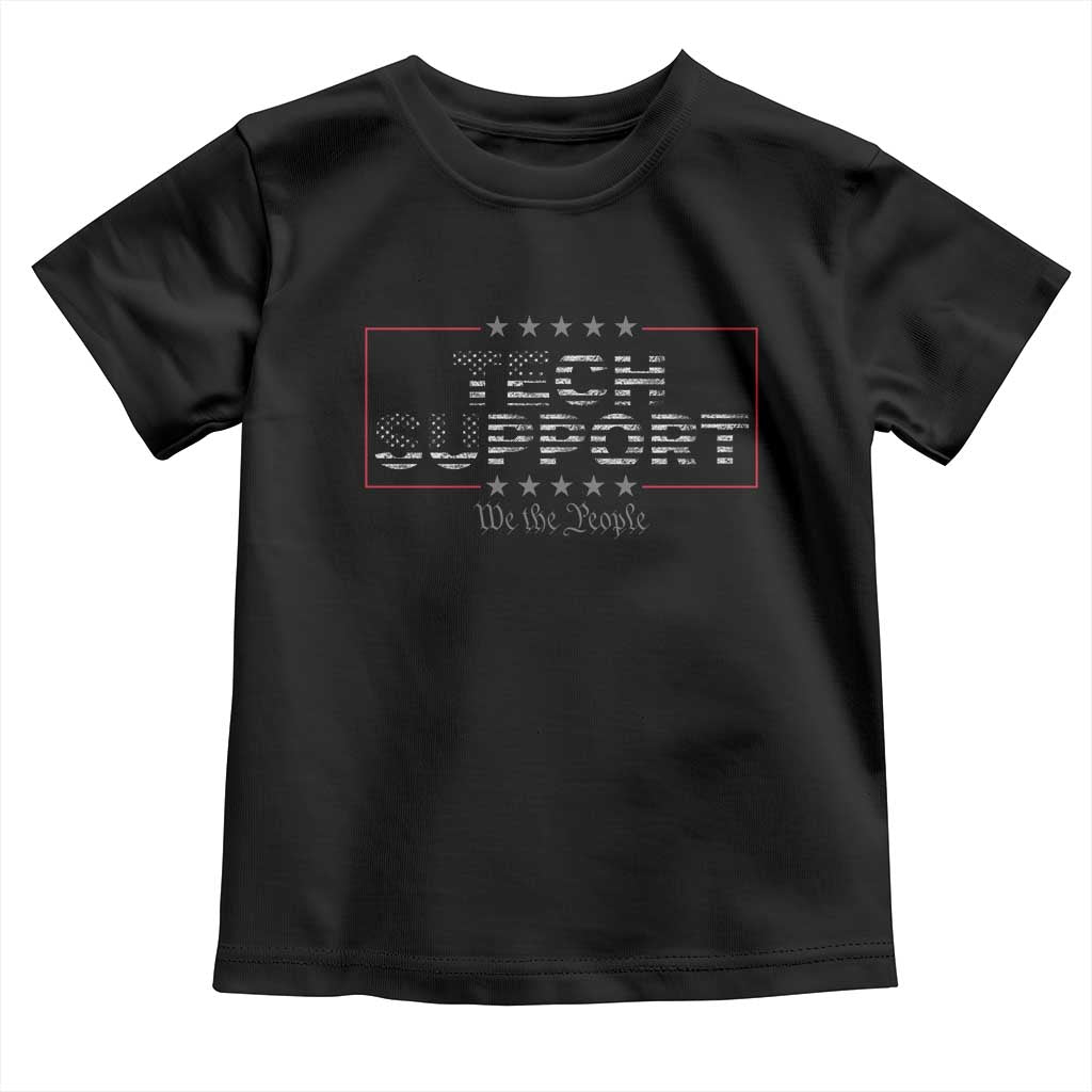 Tech Support Toddler T Shirt IT Support Programmer Engineer