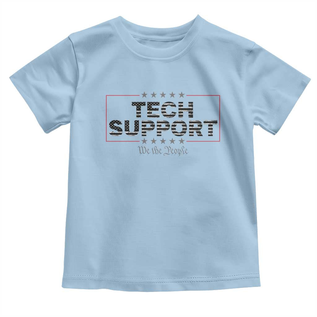 Tech Support Toddler T Shirt IT Support Programmer Engineer