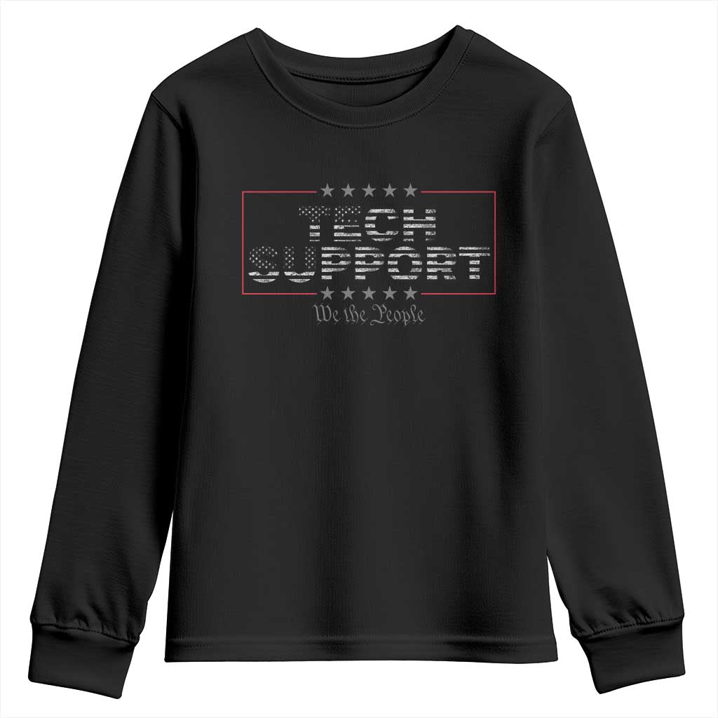 Tech Support Youth Sweatshirt IT Support Programmer Engineer