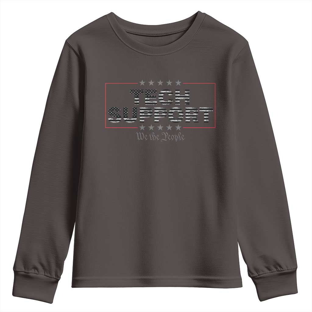 Tech Support Youth Sweatshirt IT Support Programmer Engineer