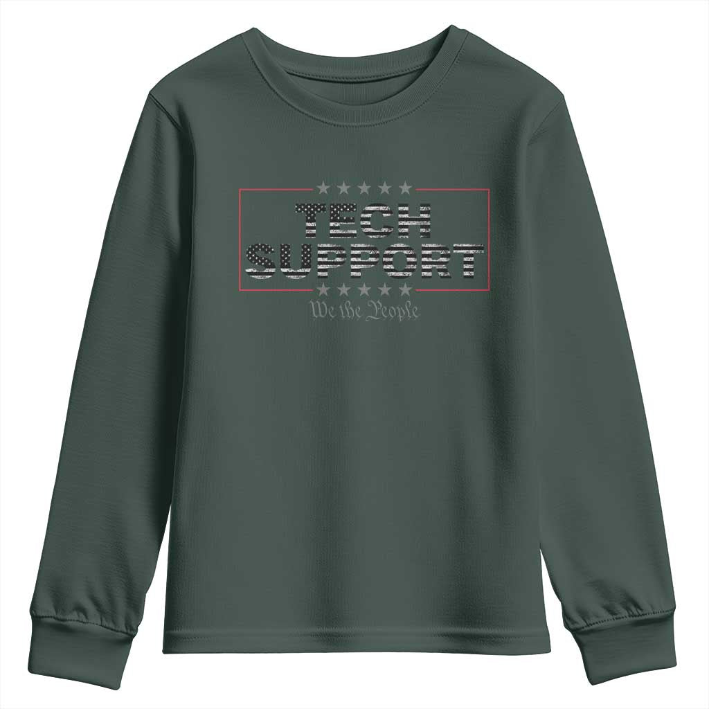 Tech Support Youth Sweatshirt IT Support Programmer Engineer