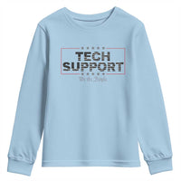 Tech Support Youth Sweatshirt IT Support Programmer Engineer