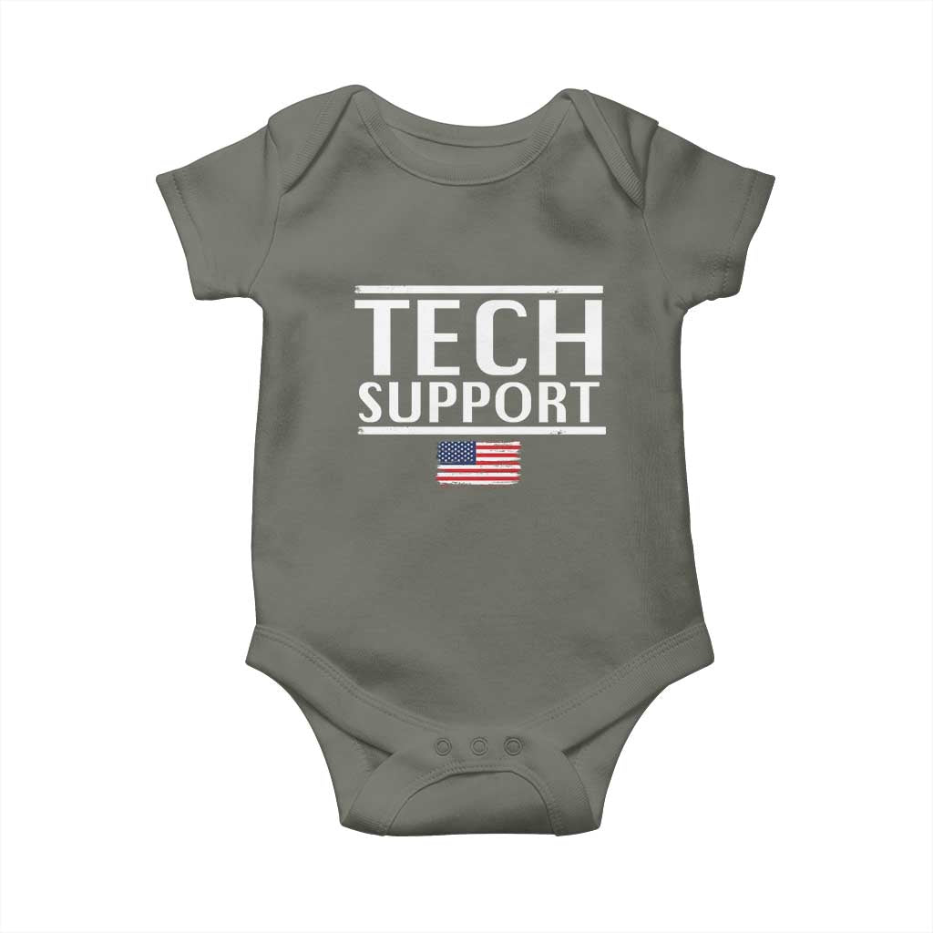 Tech Support Baby Onesie IT Support Programmer Engineer Elon Musk