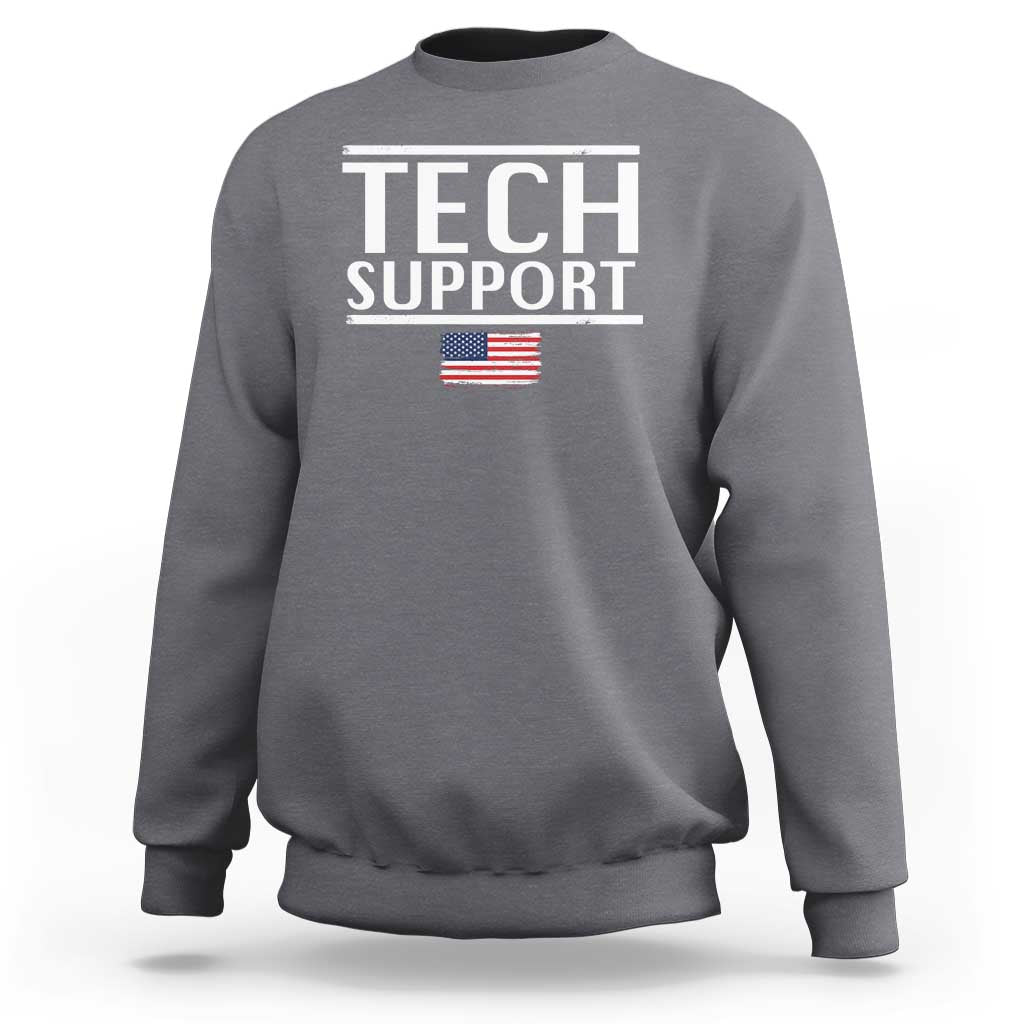 Tech Support Sweatshirt IT Support Programmer Engineer Elon Musk