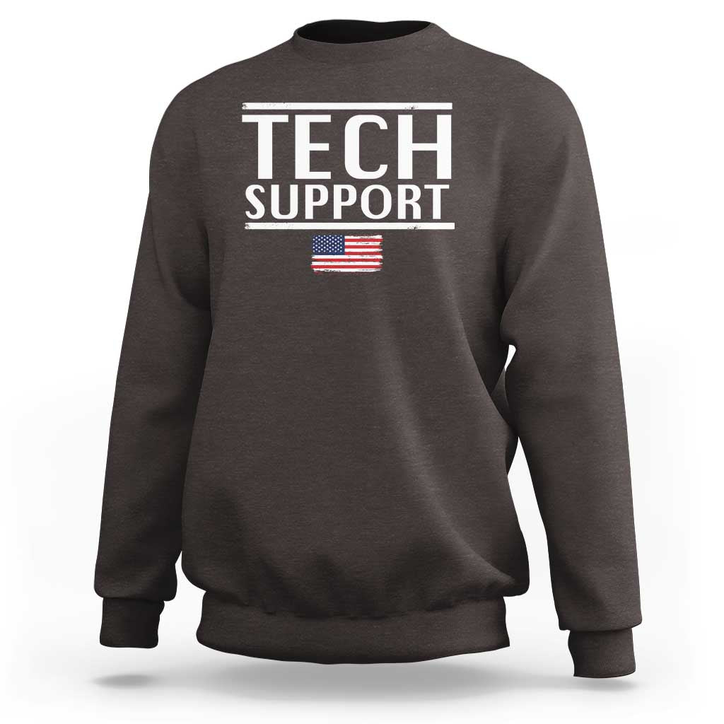 Tech Support Sweatshirt IT Support Programmer Engineer Elon Musk
