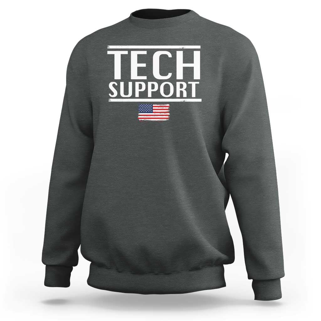 Tech Support Sweatshirt IT Support Programmer Engineer Elon Musk