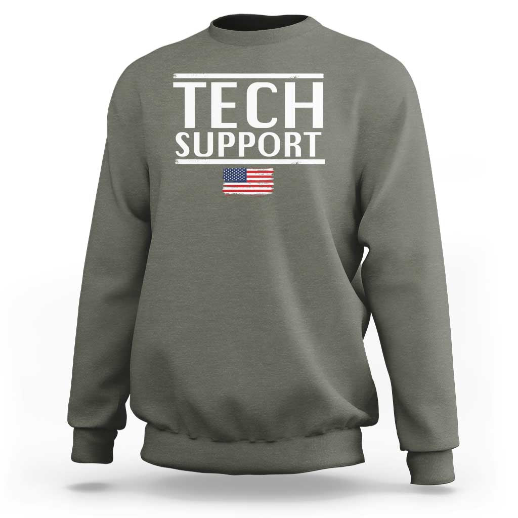 Tech Support Sweatshirt IT Support Programmer Engineer Elon Musk