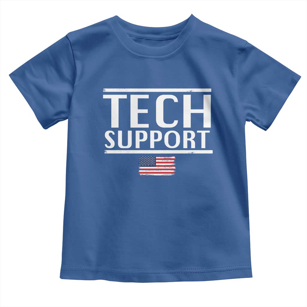 Tech Support Toddler T Shirt IT Support Programmer Engineer Elon Musk