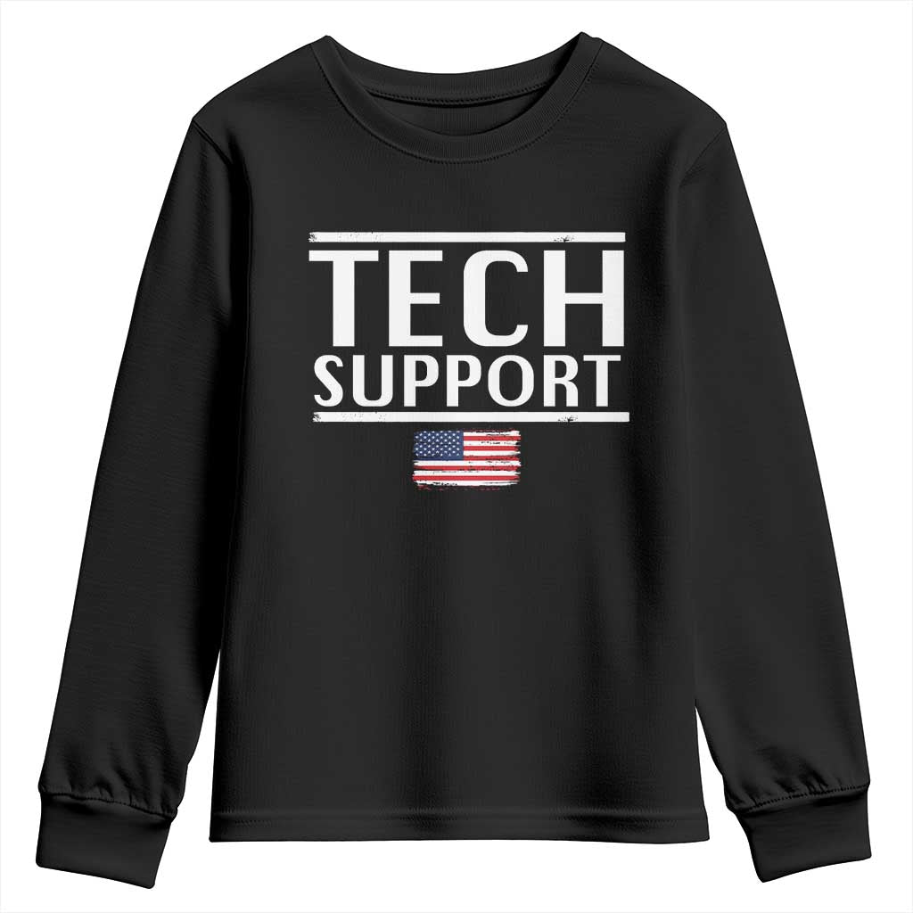 Tech Support Youth Sweatshirt IT Support Programmer Engineer Elon Musk