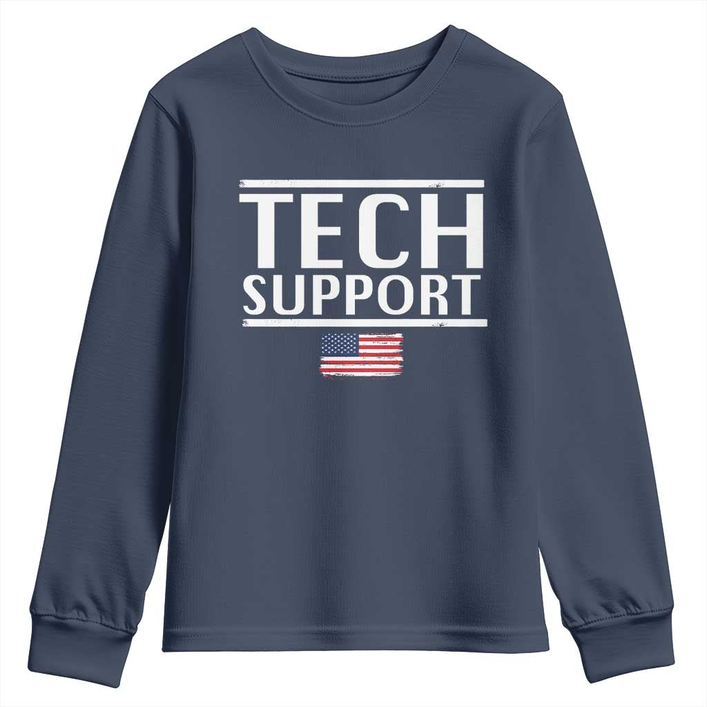 Tech Support Youth Sweatshirt IT Support Programmer Engineer Elon Musk