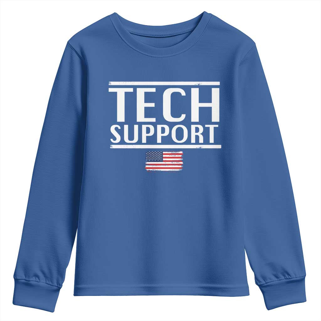 Tech Support Youth Sweatshirt IT Support Programmer Engineer Elon Musk