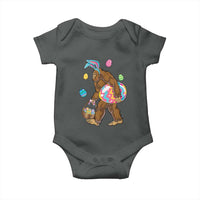 Bigfoot Easter Baby Onesie Funny Sasquatch Eggs Hunting - Wonder Print Shop