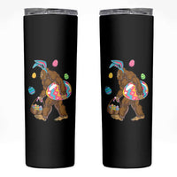 Bigfoot Easter Skinny Tumbler Funny Sasquatch Eggs Hunting - Wonder Print Shop