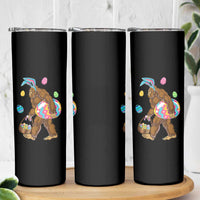 Bigfoot Easter Skinny Tumbler Funny Sasquatch Eggs Hunting - Wonder Print Shop